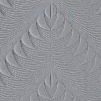 Texture Tile - Plume Canopy sample in gray clay