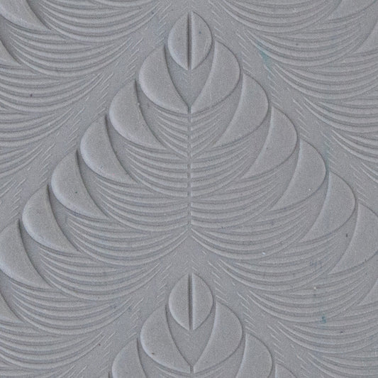 Texture Tile - Plume Canopy sample in gray clay