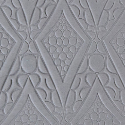 Texture Tile - Bijou Parterre sample in gray clay