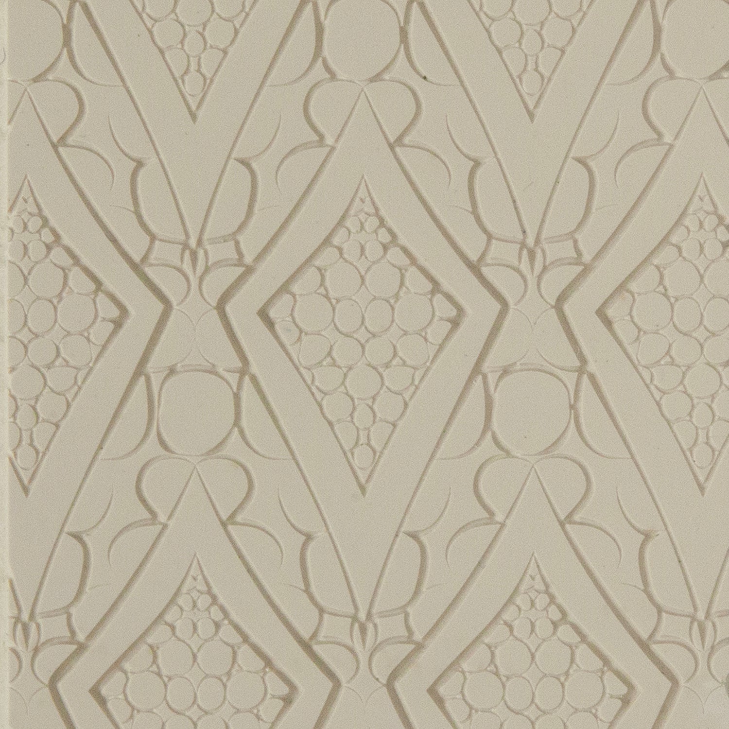 biege rubber Texture Tile - Bijou Parterre Embossed