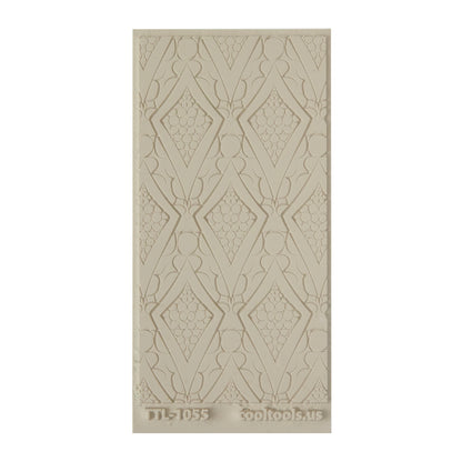 biege rubber Texture Tile - Bijou Parterre Embossed