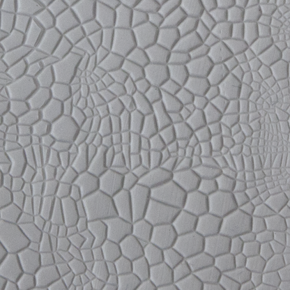 Texture Tile - Crackle sample rolled into clay