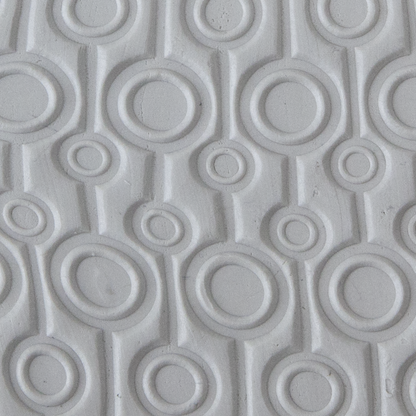 Texture Tile - Central Park sample rolled into clay