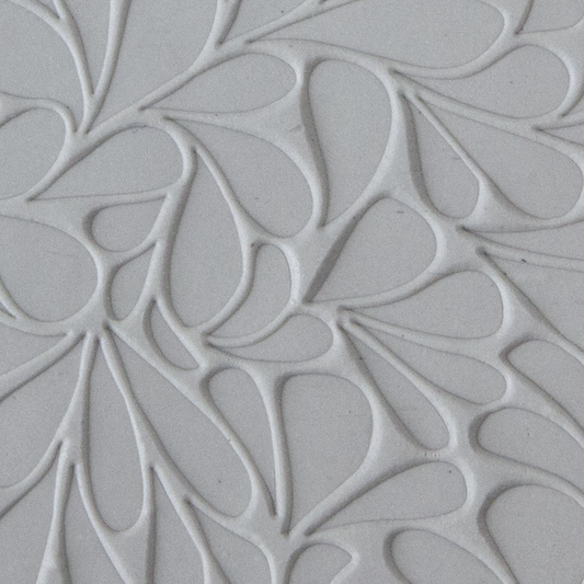 Texture Tile - Fern Gully sample rolled into clay