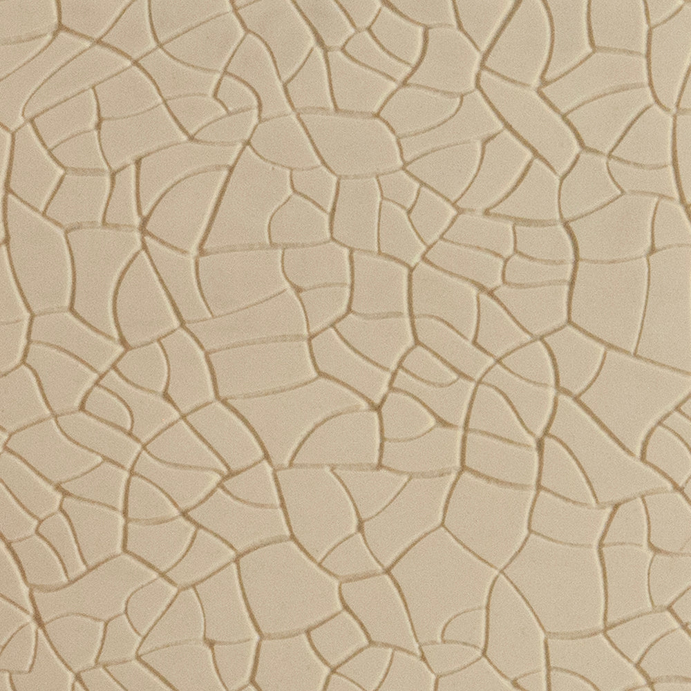 Texture Tile - Plant Cells Fineline. Beige Texture Tiles are flexible, washable and can be used with any soft clay. Spritz with CoolSlip or dust on Dry Powder Release for stick-free impressions when using metal clay and polymer clay.