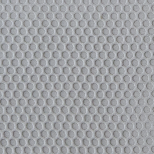Texture Tile - Small Dot Grid sample rolled into clay