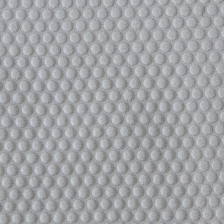 Texture Tile - Small Dot Grid Embossed sample rolled into clay