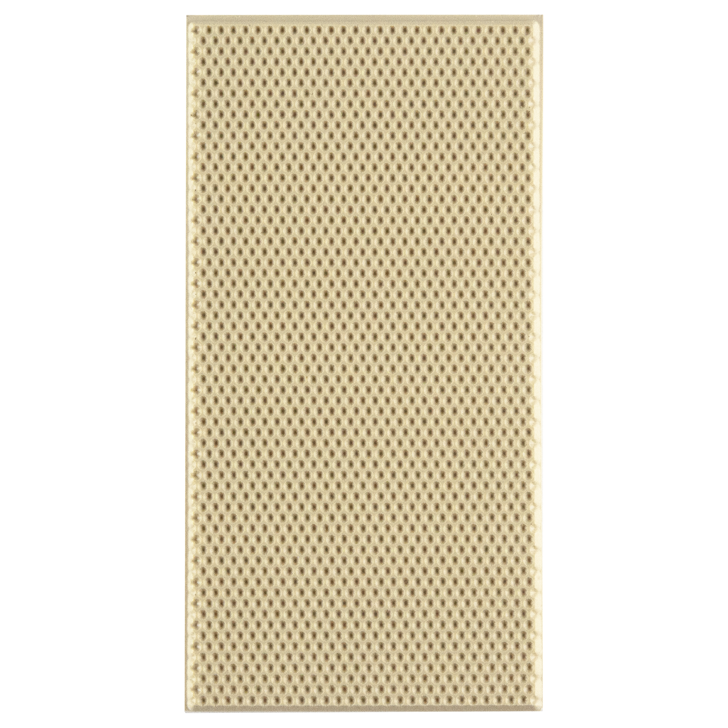 Texture Tile - Small Dot Grid Embossed. Beige Texture Tiles are flexible, washable and can be used with any soft clay. Spritz with CoolSlip or dust on Dry Powder Release for stick-free impressions when using metal clay and polymer clay.