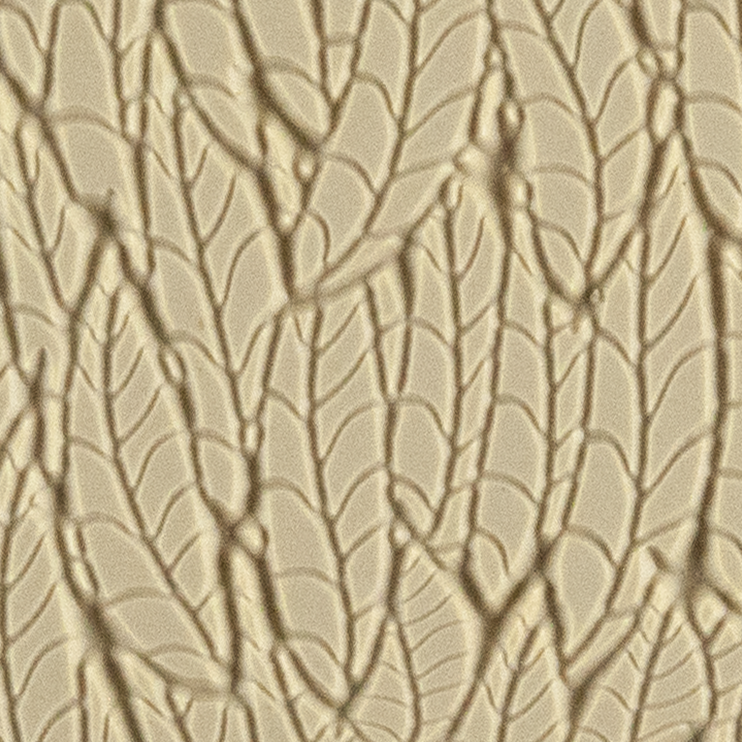 Texture Tile - Flock o'Feathers. Beige Texture Tiles are flexible, washable and can be used with any soft clay. Spritz with CoolSlip or dust on Dry Powder Release for stick-free impressions when using metal clay and polymer clay.