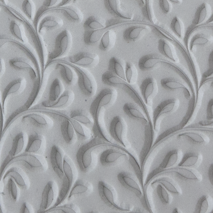Texture Tile - Wall of Vines sample rolled into clay