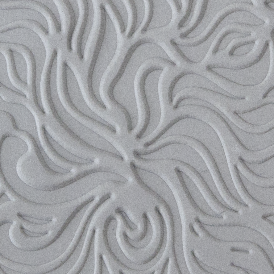 Texture Tile - Wavey - sample rolled into lay