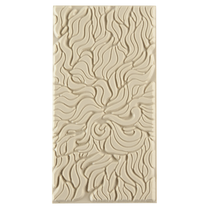 Texture Tile - Wavey

First picture shown is the texture in clay.

beige Texture Tiles are flexible, washable and can be used with any soft clay. Spritz with CoolSlip or dust on Dry Powder Release for stick-free impressions when using metal clay and polymer clay.