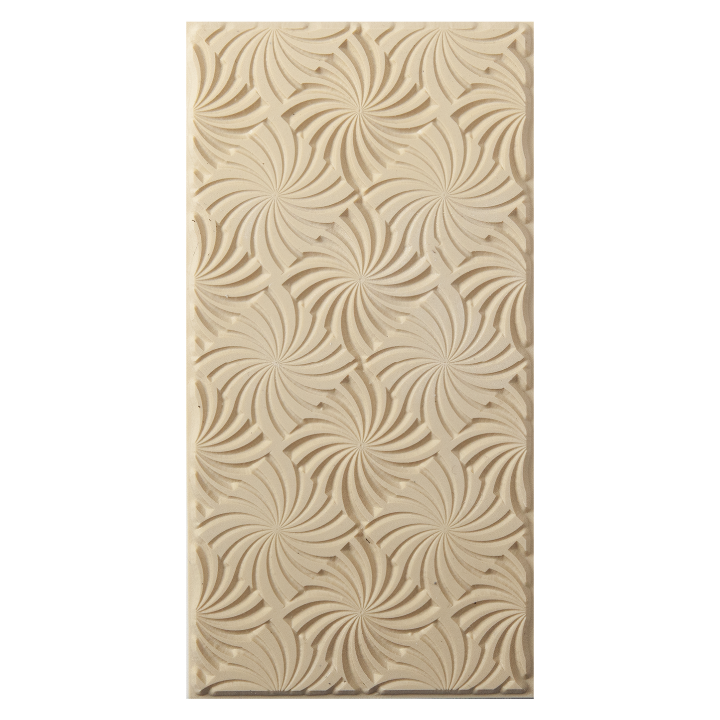 Texture Tile - Twilight Zone. Beige Texture Tiles are flexible, washable and can be used with any soft clay. Spritz with CoolSlip or dust on Dry Powder Release for stick-free impressions when using metal clay and polymer clay.