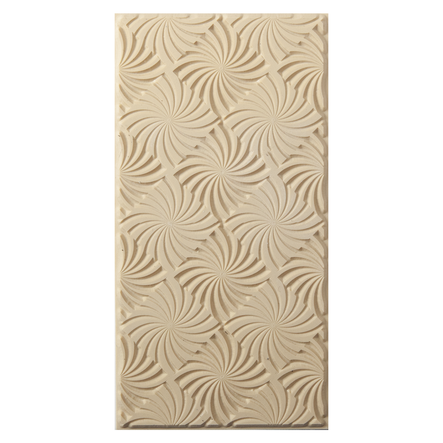 Texture Tile - Twilight Zone. Beige Texture Tiles are flexible, washable and can be used with any soft clay. Spritz with CoolSlip or dust on Dry Powder Release for stick-free impressions when using metal clay and polymer clay.