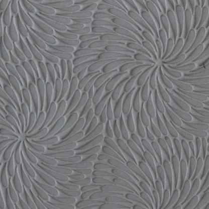 Texture Tile - Fireworks sample rolled into clay