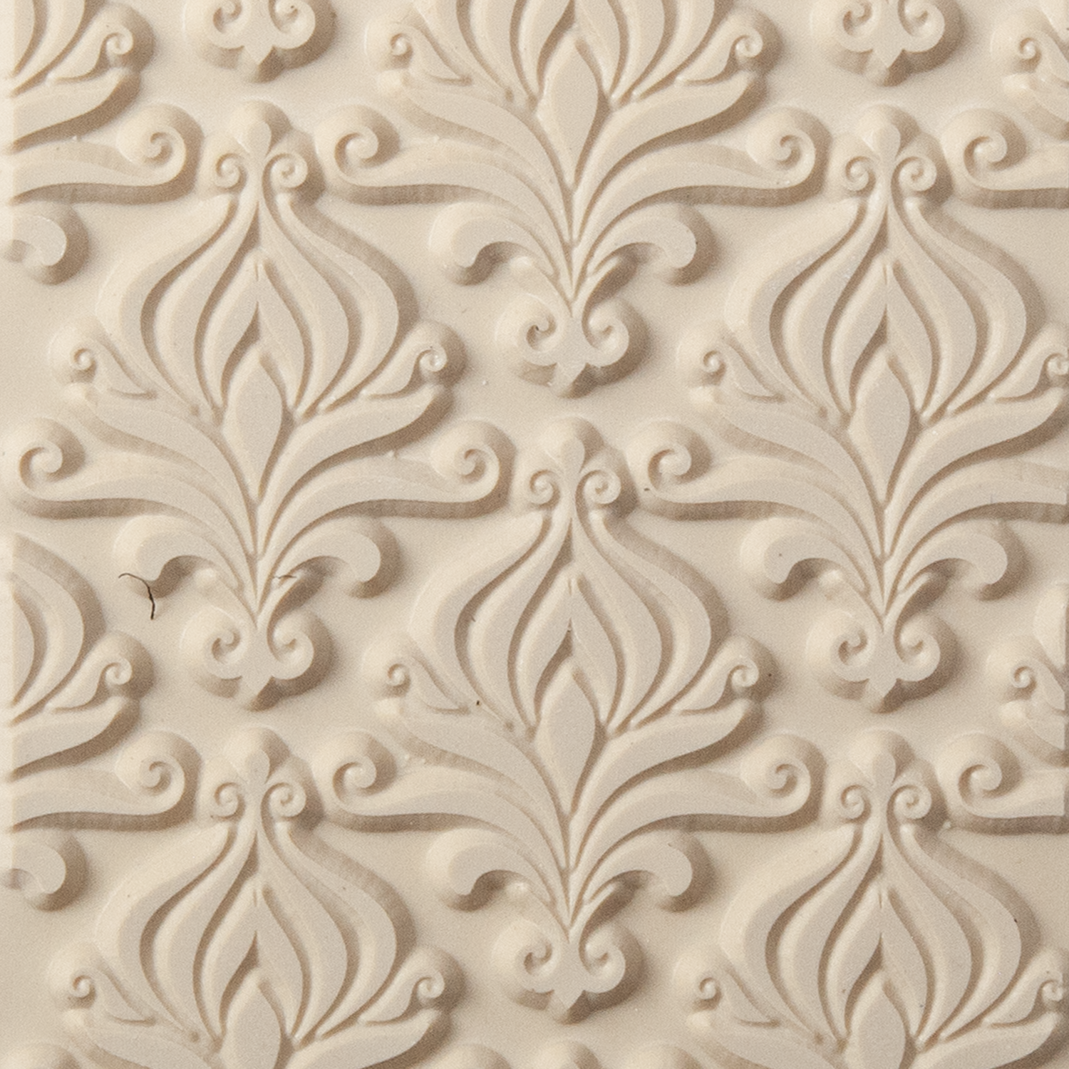 Texture Tile - Blooming Onion. Beige Texture Tiles are flexible, washable and can be used with any soft clay. Spritz with CoolSlip or dust on Dry Powder Release for stick-free impressions when using metal clay and polymer clay.