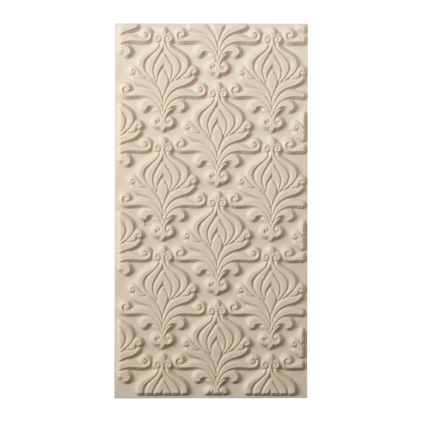 Texture Tile - Blooming Onion. Beige Texture Tiles are flexible, washable and can be used with any soft clay. Spritz with CoolSlip or dust on Dry Powder Release for stick-free impressions when using metal clay and polymer clay.