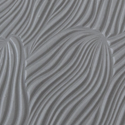 Texture Tile - Sea Current sample rolled into clay