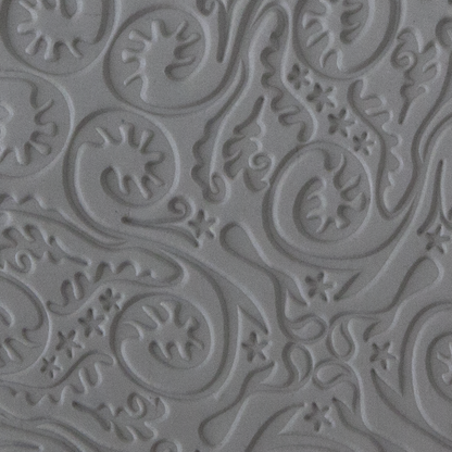 Texture Tile - Desert Wind sample rolled into clay