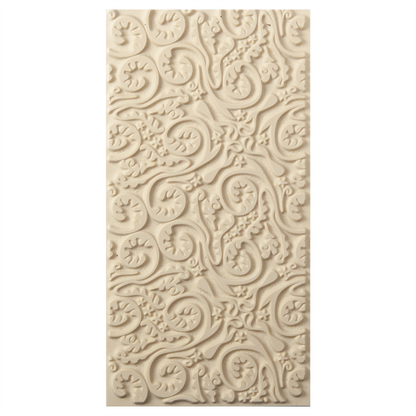 Texture Tile - Desert Wind. Beige Texture Tiles are flexible, washable and can be used with any soft clay. Spritz with CoolSlip or dust on Dry Powder Release for stick-free impressions when using metal clay and polymer clay.