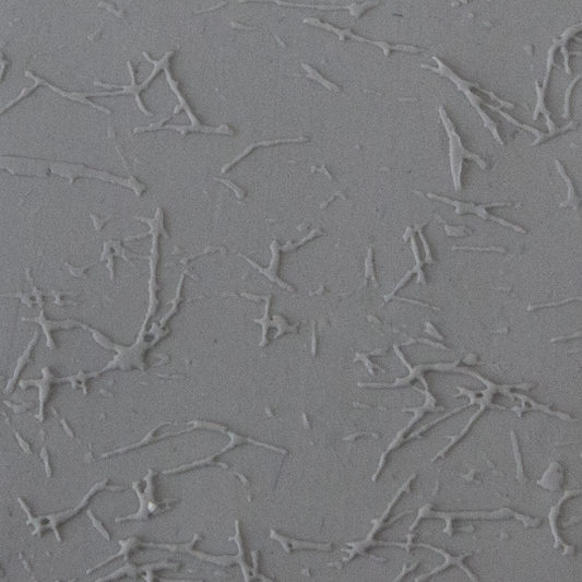 Texture Tile - Fiber Paper sample rolled into clay