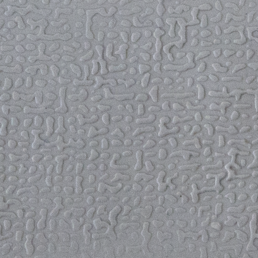 Texture Tile - Linen sample rolled into clay