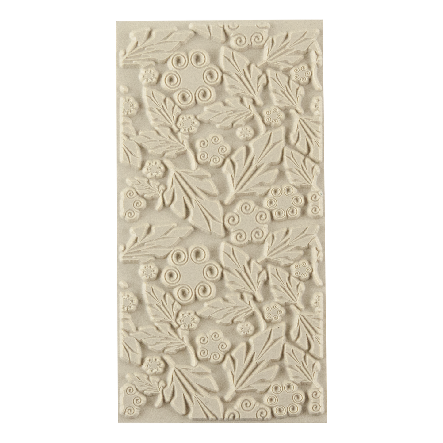Texture Tile - Forest Floor. Beige Texture Tiles are flexible, washable and can be used with any soft clay. Spritz with CoolSlip or dust on Dry Powder Release for stick-free impressions when using metal clay and polymer clay.
