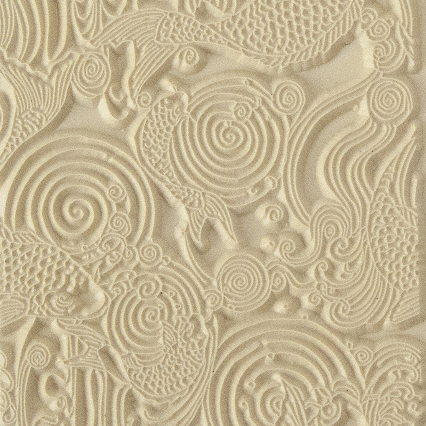 Texture Tile - Carp. Beige Texture Tiles are flexible, washable and can be used with any soft clay. Spritz with CoolSlip or dust on Dry Powder Release for stick-free impressions when using metal clay and polymer clay.