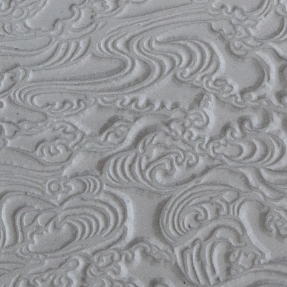 Texture Tile - Turbulence sample rolled into clay