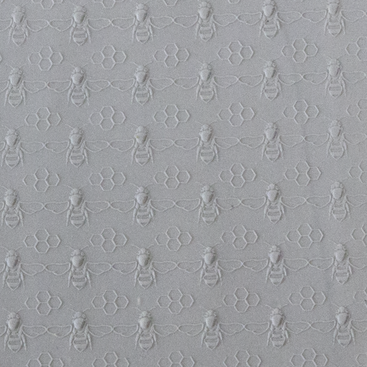 Texture Tile - Bee-Line Fineline sample rolled into clay