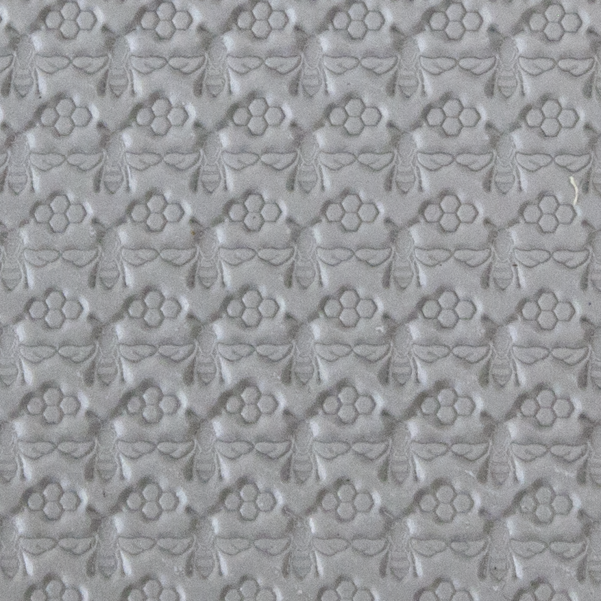 Texture Tile - Bee-Line sample rolled into clay