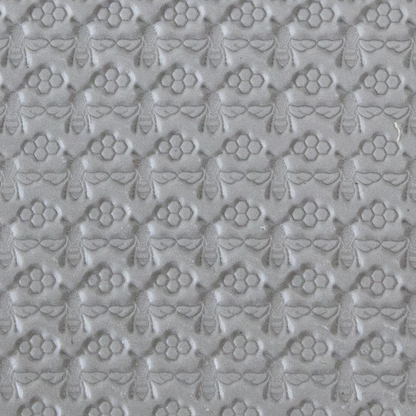 Texture Tile - Bee-Line sample rolled into clay