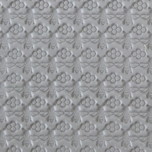 Texture Tile - Bee-Line sample rolled into clay