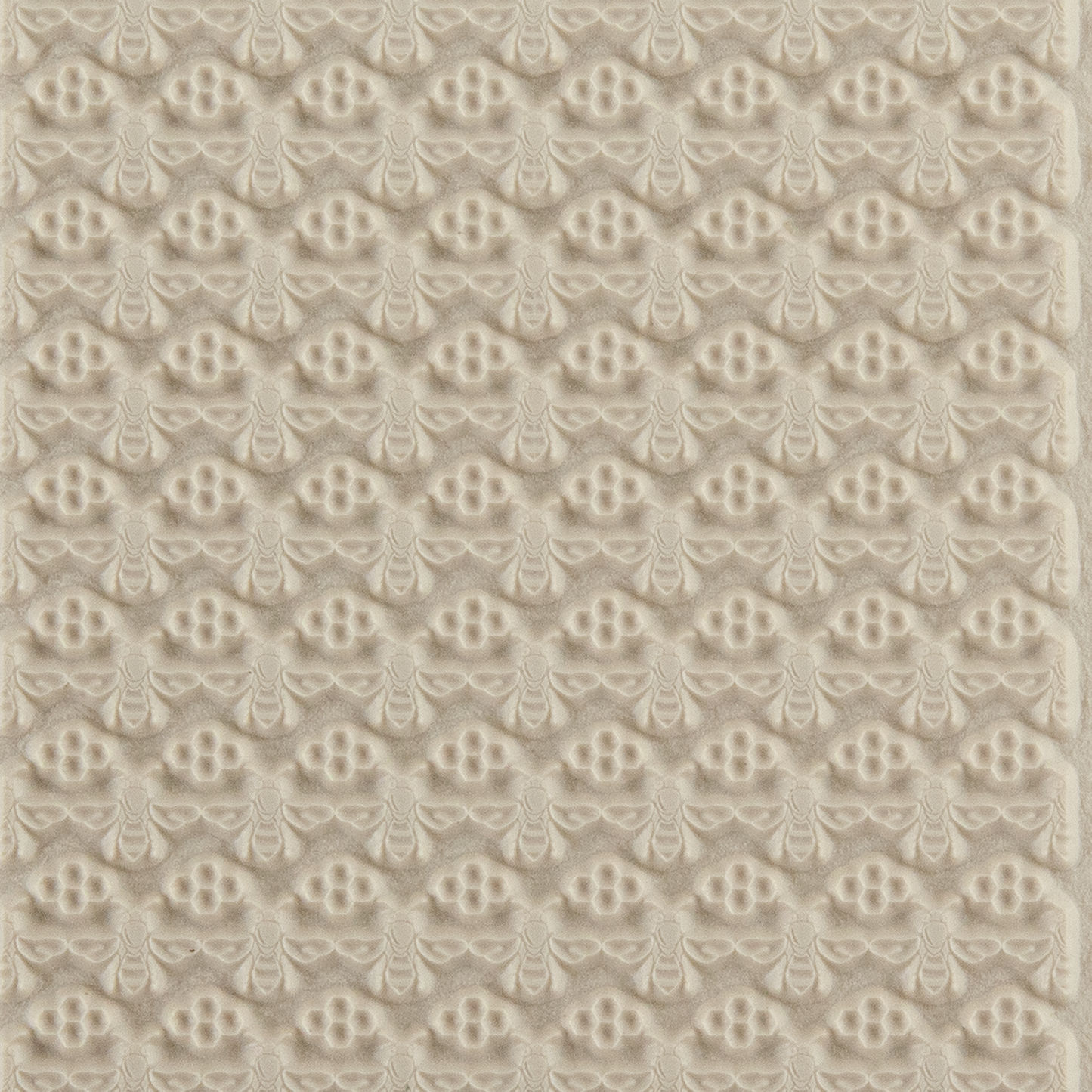 Texture Tile - Bee-Line. Texture Tiles are flexible, washable and can be used with any soft clay. Spritz with CoolSlip or dust on Dry Powder Release for stick-free impressions when using metal clay and polymer clay.