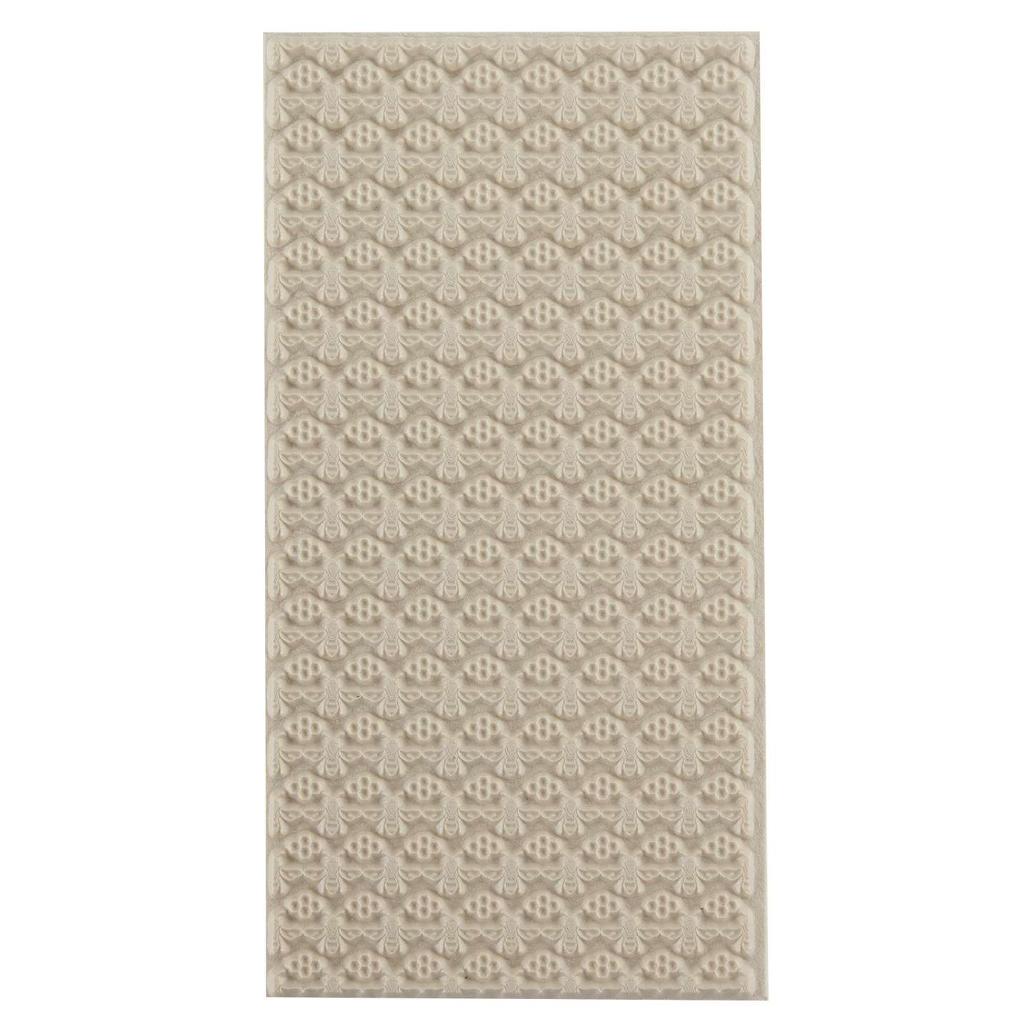 Texture Tile - Bee-Line. Texture Tiles are flexible, washable and can be used with any soft clay. Spritz with CoolSlip or dust on Dry Powder Release for stick-free impressions when using metal clay and polymer clay.