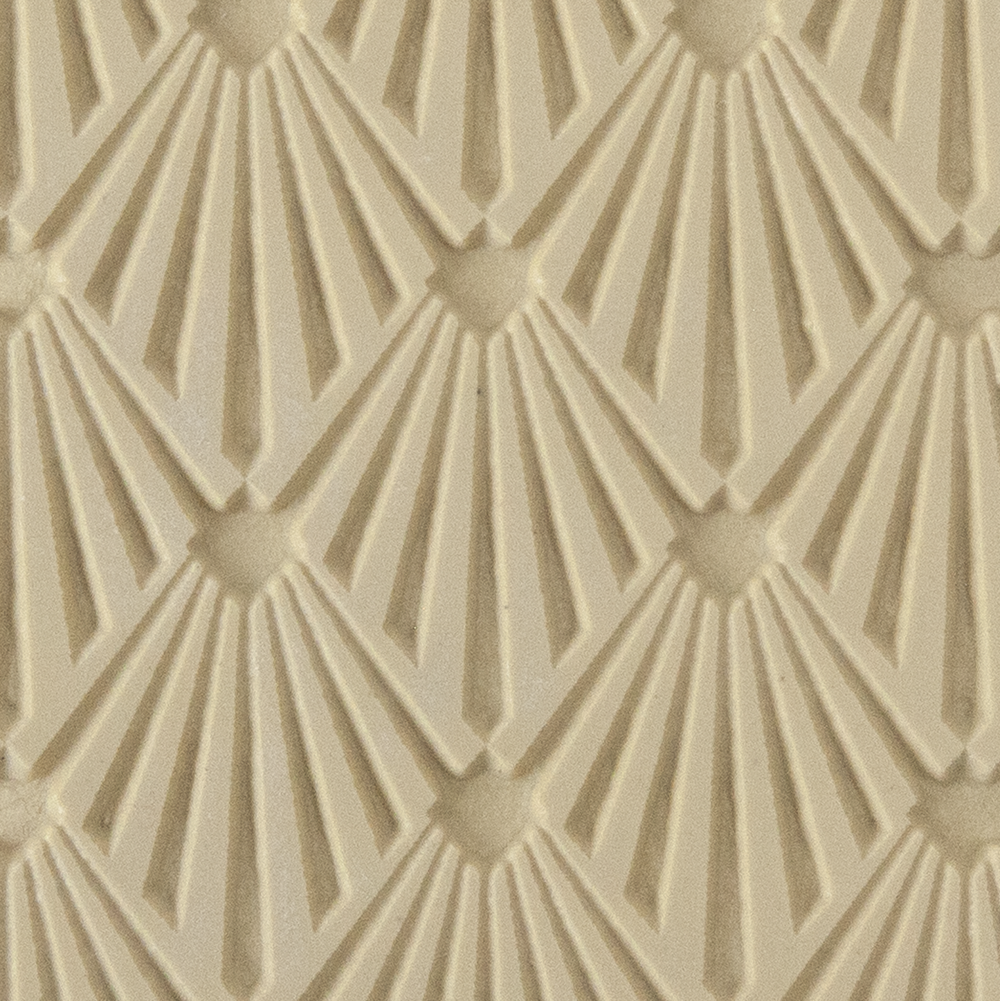 Texture Tile - Deco Diamond Embossed. Beige Texture Tiles are flexible, washable and can be used with any soft clay. Spritz with CoolSlip or dust on Dry Powder Release for stick-free impressions when using metal clay and polymer clay.