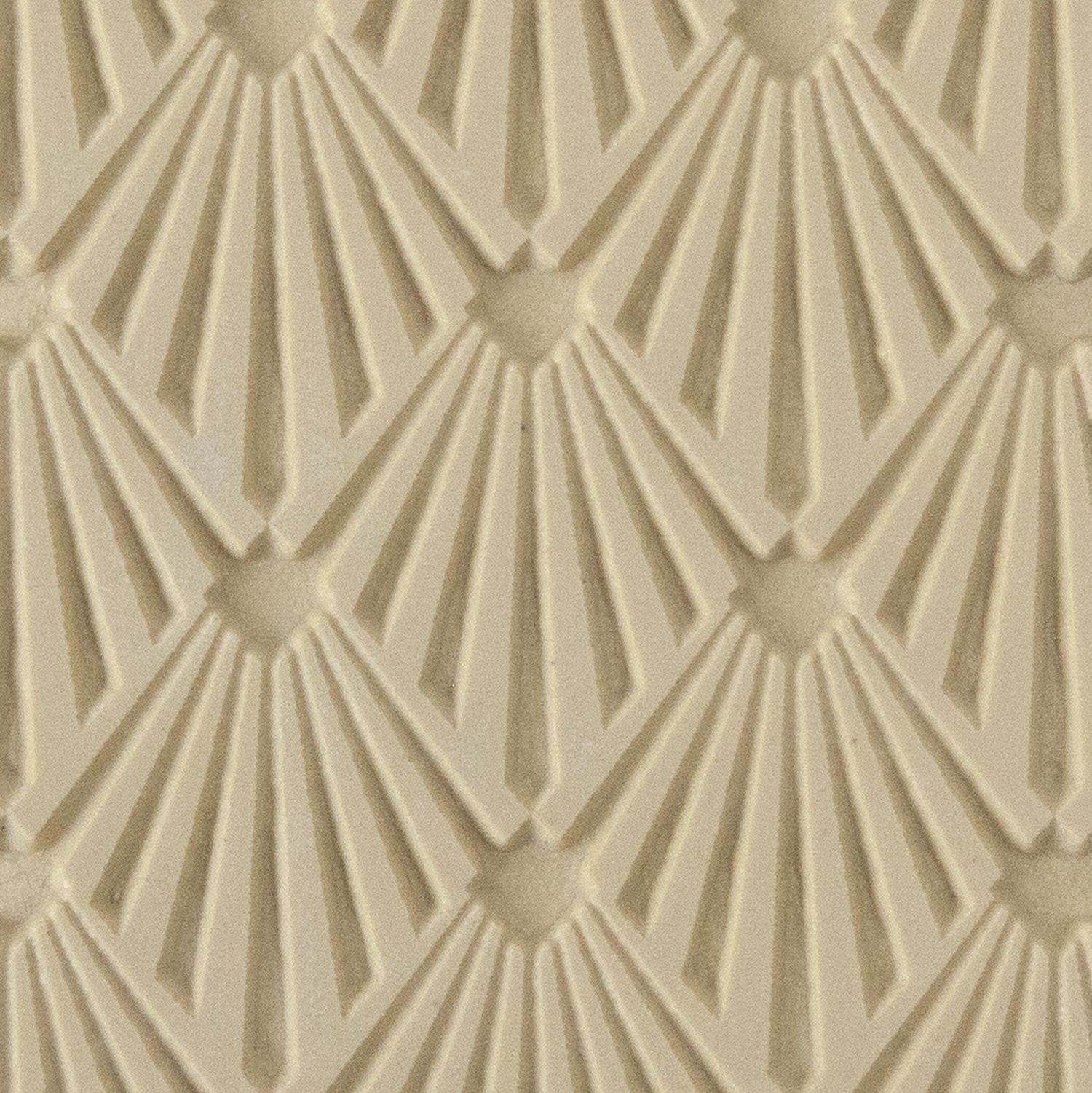 Texture Tile - Deco Diamond Embossed. Beige Texture Tiles are flexible, washable and can be used with any soft clay. Spritz with CoolSlip or dust on Dry Powder Release for stick-free impressions when using metal clay and polymer clay.