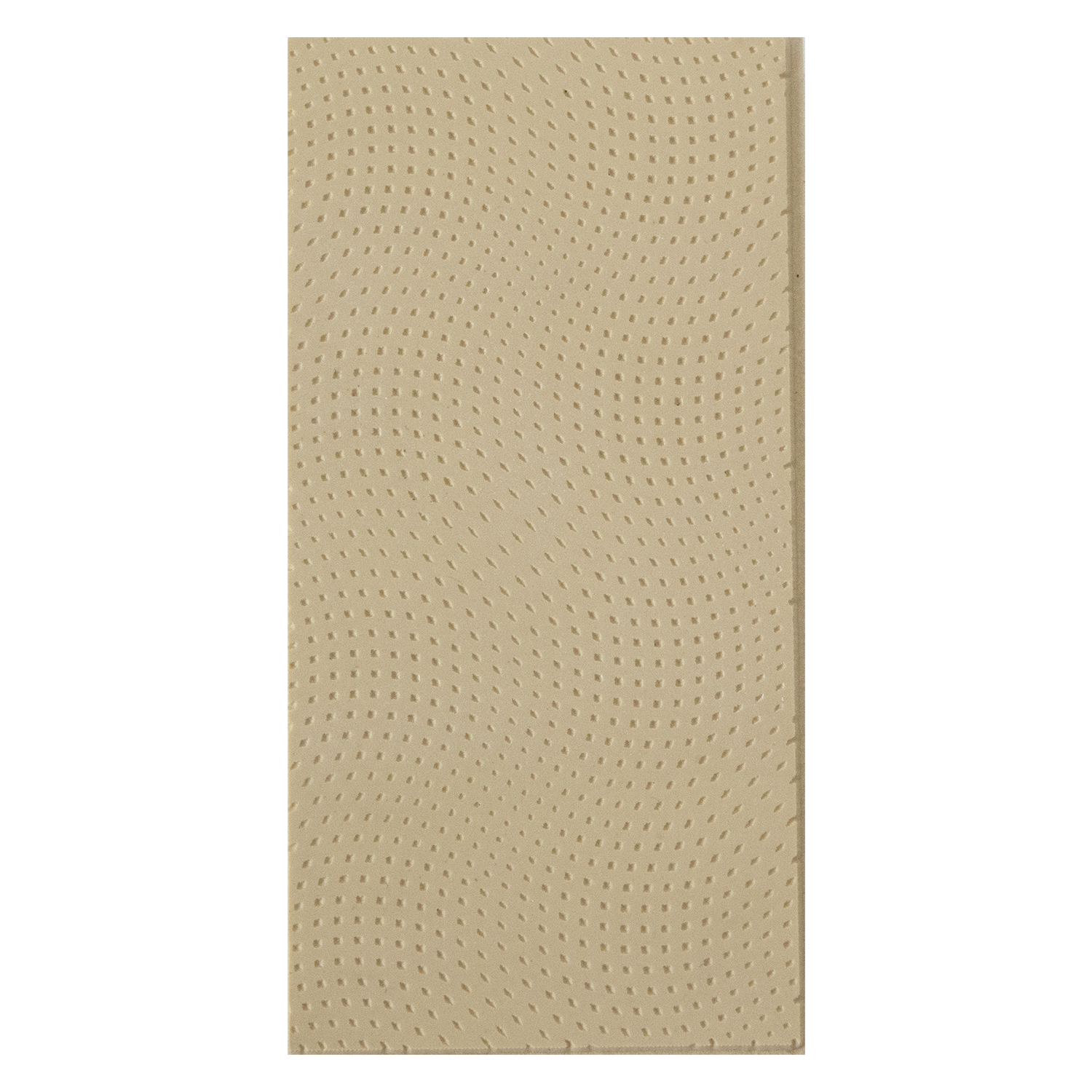 Texture Tile - Psychedelic Fineline. Beige Texture Tiles are flexible, washable and can be used with any soft clay. Spritz with CoolSlip or dust on Dry Powder Release for stick-free impressions when using metal clay and polymer clay.