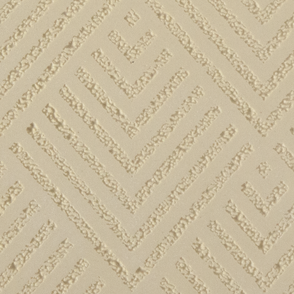 Texture Tile - Faded Square Pointers Embossed. Beige Texture Tiles are flexible, washable and can be used with any soft clay. Spritz with CoolSlip or dust on Dry Powder Release for stick-free impressions when using metal clay and polymer clay.. Beige Texture Tiles are flexible, washable and can be used with any soft clay. Spritz with CoolSlip or dust on Dry Powder Release for stick-free impressions when using metal clay and polymer clay.