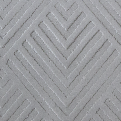 Texture Tile - Faded Square Pointers sample rolled into clay