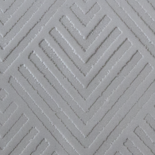 Texture Tile - Faded Square Pointers sample rolled into clay