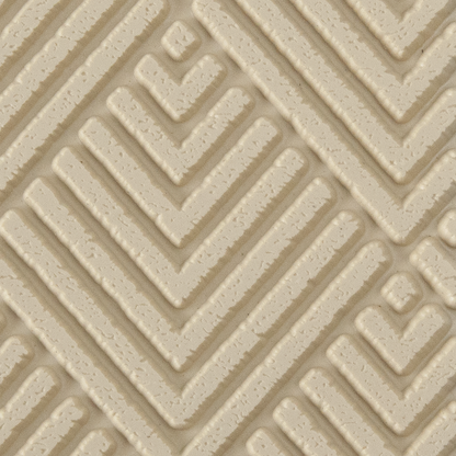 Texture Tile - Faded Square Pointers. Beige Texture Tiles are flexible, washable and can be used with any soft clay. Spritz with CoolSlip or dust on Dry Powder Release for stick-free impressions when using metal clay and polymer clay.