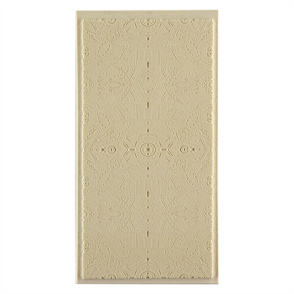 Texture Tile - Polynesian Play. Beige Texture Tiles are flexible, washable and can be used with any soft clay. Spritz with CoolSlip or dust on Dry Powder Release for stick-free impressions when using metal clay and polymer clay.