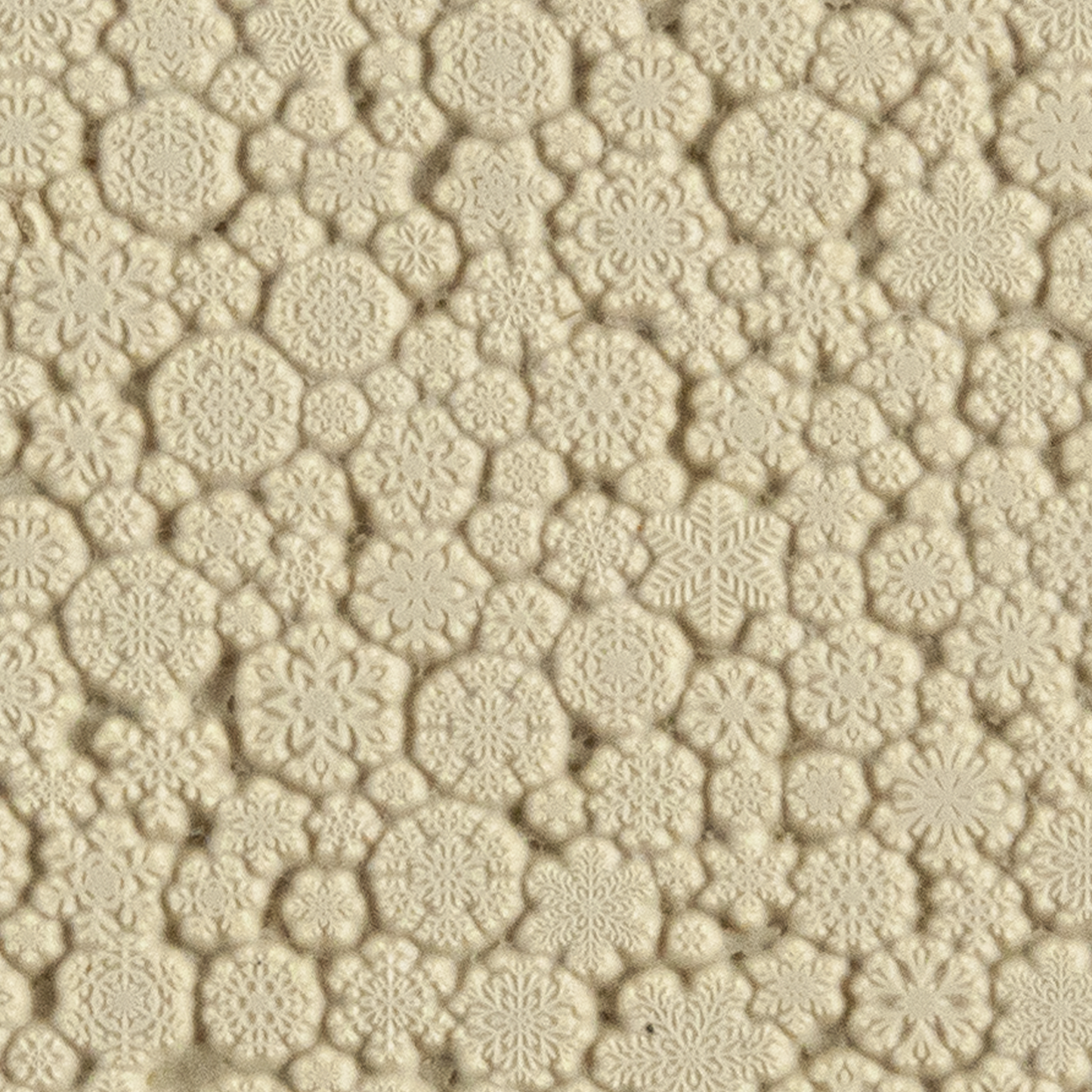 Texture Tile - Snow Day

First picture shown is the texture in clay.

Texture Tiles are flexible, washable and can be used with any soft clay. Spritz with CoolSlip or dust on Dry Powder Release for stick-free impressions when using metal clay and polymer clay.