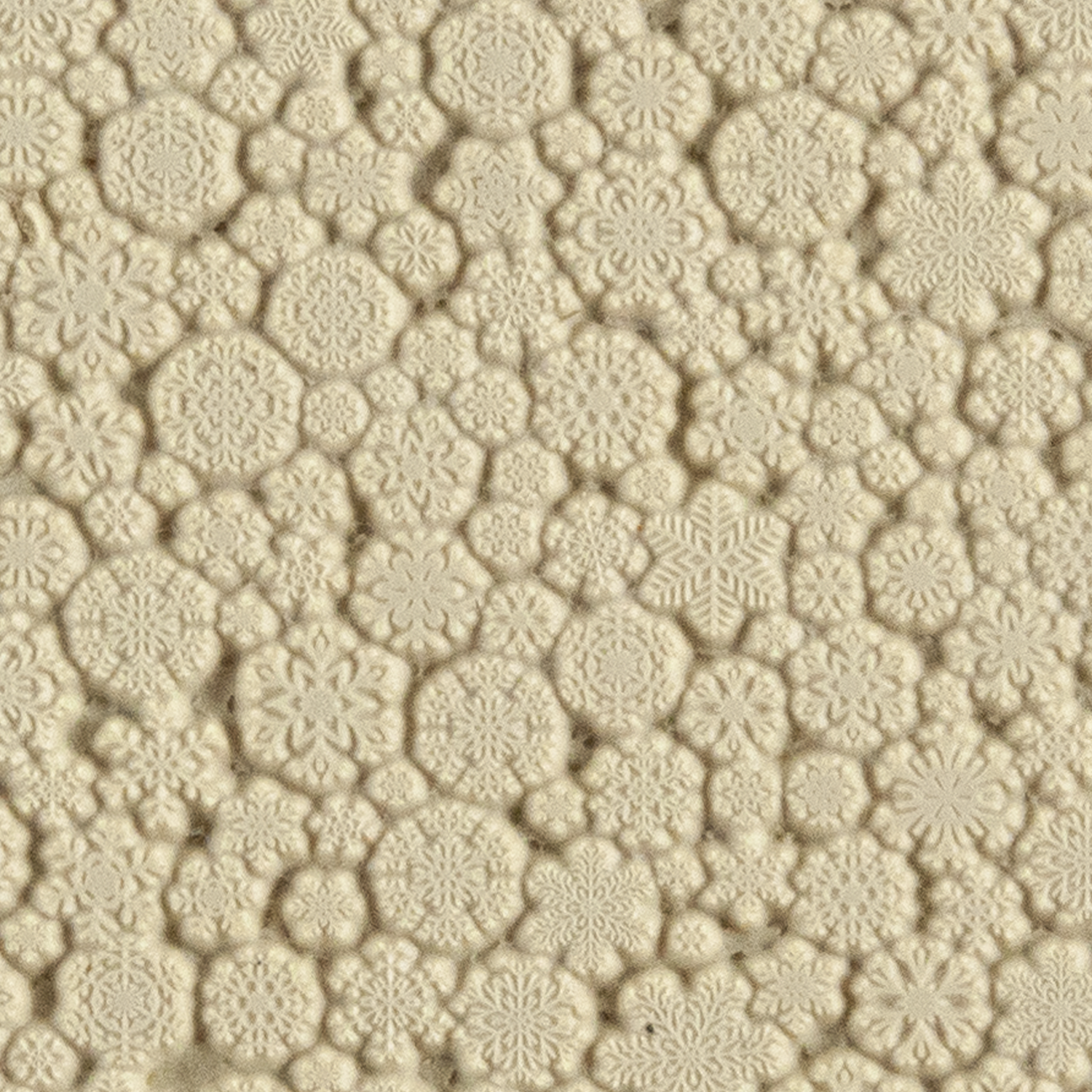 Texture Tile - Snow Day

First picture shown is the texture in clay.

Texture Tiles are flexible, washable and can be used with any soft clay. Spritz with CoolSlip or dust on Dry Powder Release for stick-free impressions when using metal clay and polymer clay.