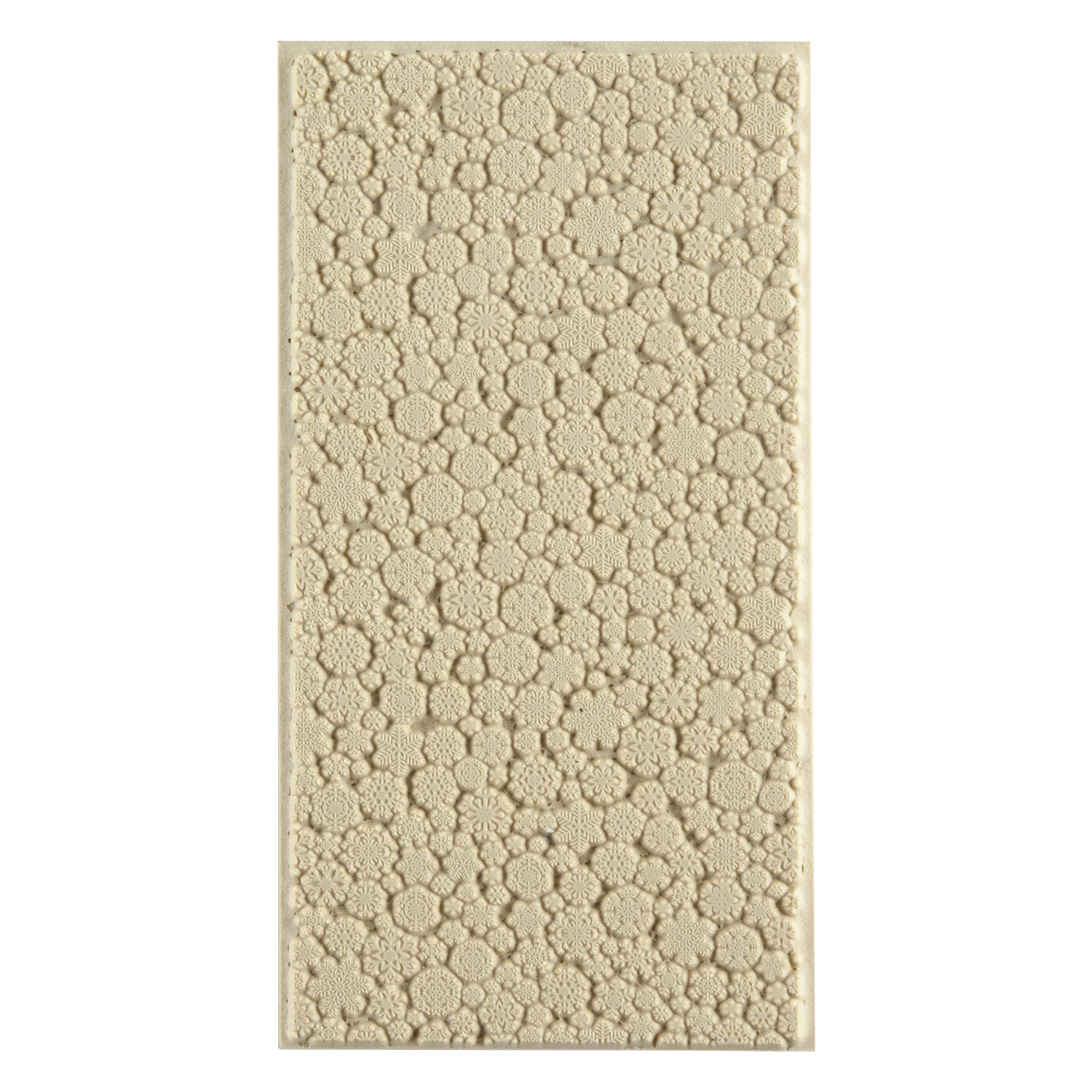 Texture Tile - Snow Day

First picture shown is the texture in clay.

Texture Tiles are flexible, washable and can be used with any soft clay. Spritz with CoolSlip or dust on Dry Powder Release for stick-free impressions when using metal clay and polymer clay.