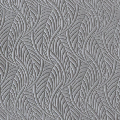 Texture Tile - Dancing Leaves sample rolled into clay