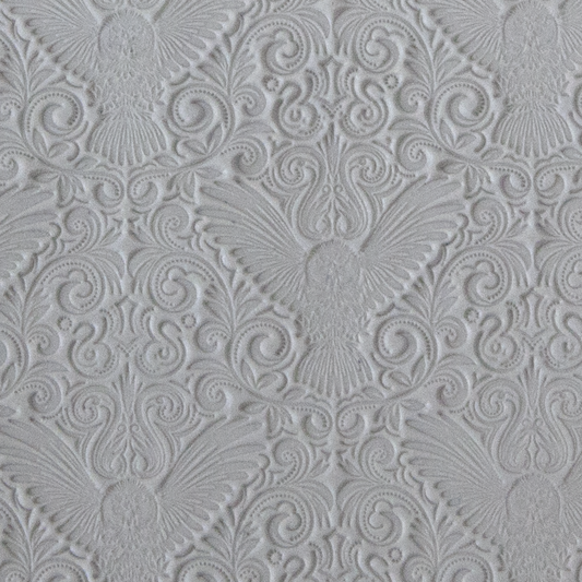 Texture Tile - Owl's Nest sample rolled into clay