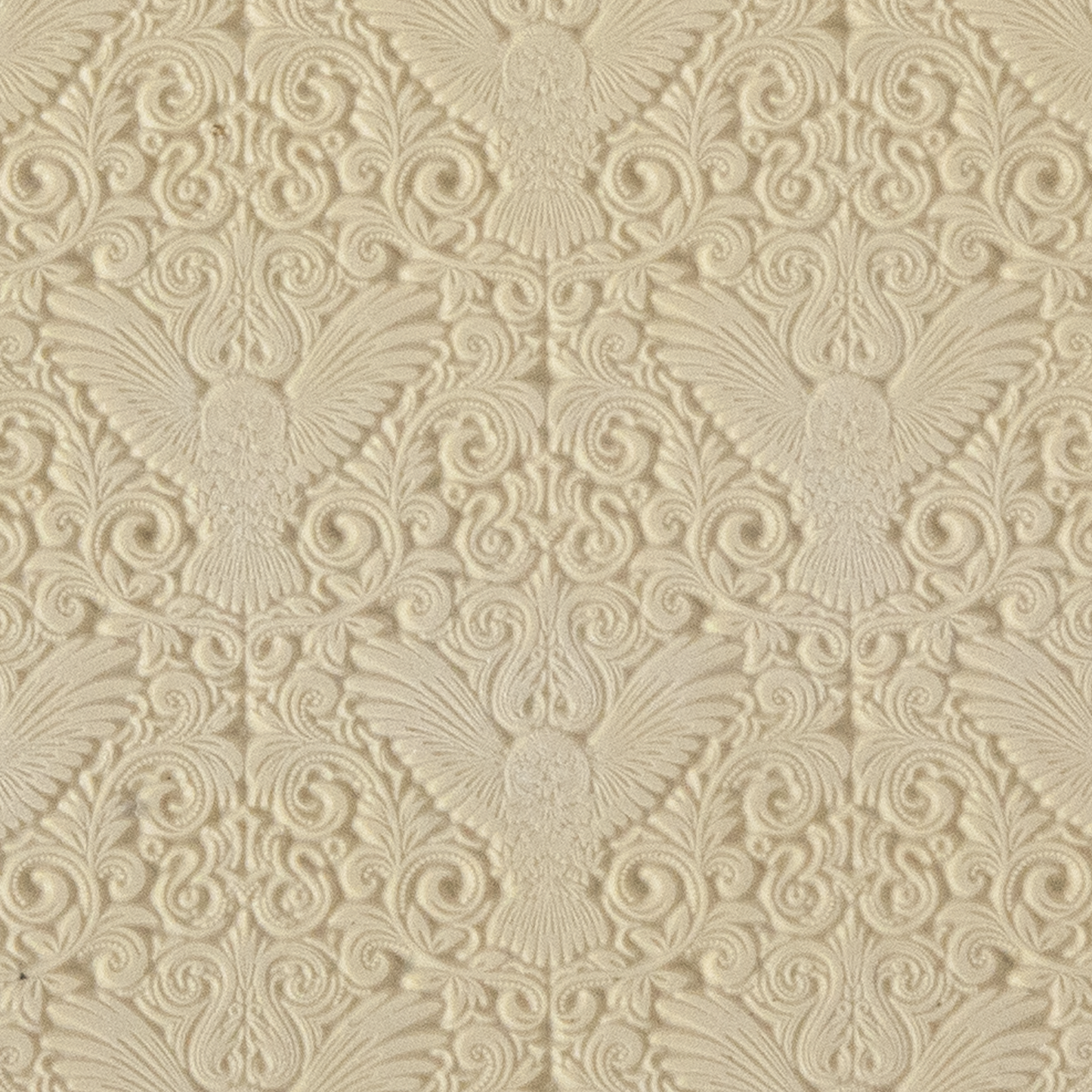 Texture Tile - Owl's Nest. Beige Texture Tiles are flexible, washable and can be used with any soft clay. Spritz with CoolSlip or dust on Dry Powder Release for stick-free impressions when using metal clay and polymer clay.