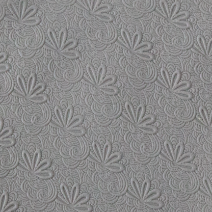 Texture Tile - Tiny Tail Feathers sample rolled into clay